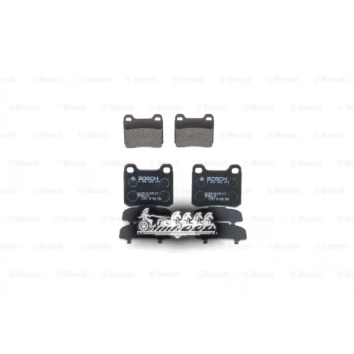 Колодки Тормозные Mb W201/W202/W124 -00 Задн. Bosch 