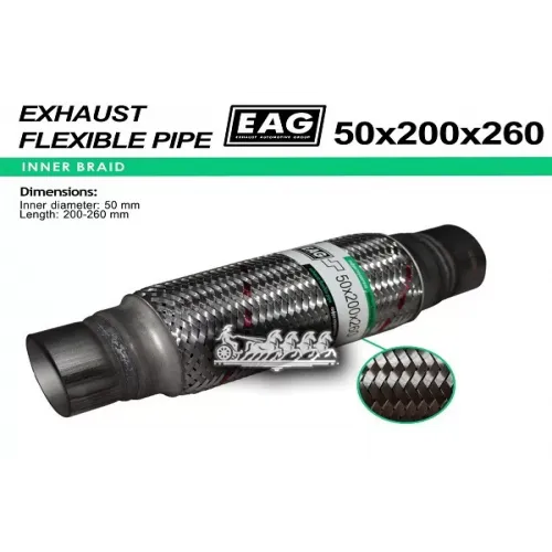 Гофра Глушителя 50X200x260 3-Х Слойная EuroEX 