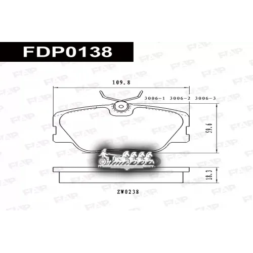 Колодки Тормозные Mb E(W124) -95 FAP 