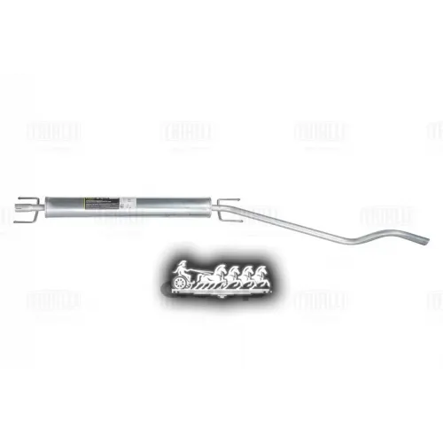 Резонатор Opel Astra 04-/Astra 98- (Нерж. Алюм. Сталь) Trialli 