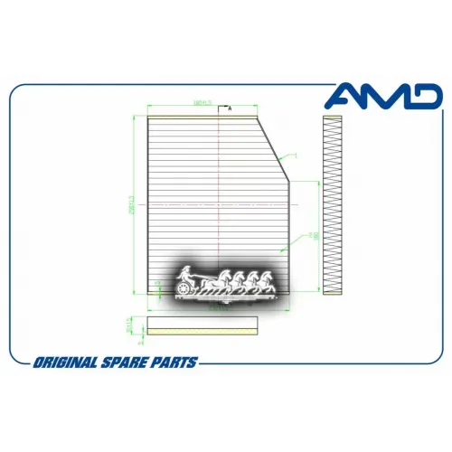Фильтр Салонный AMD 