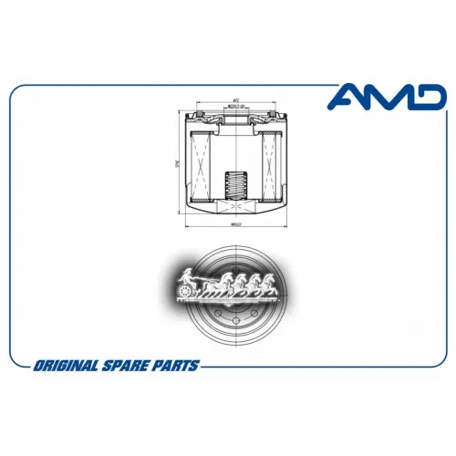 Фильтр Масляный AMD 