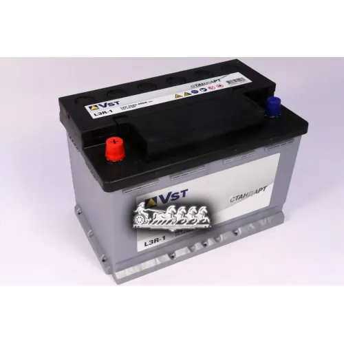 Аккумулятор 12V 74Ah 680A 278Х175х190 Полярность 1 VST 