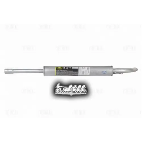 Резонатор Skoda Fabia 01-/Vw Polo 01- 1.4I (Нерж. Алюм. Сталь) Trialli 