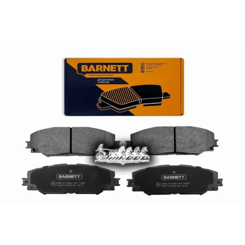 Колодки Тормозные Toyota/Subaru Auris/Avensis/Corolla/Rav4 Iv/Yaris/Trezia Перед. BARNETT 