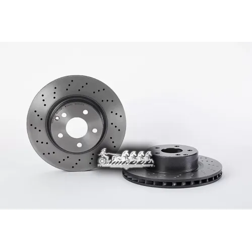 Диск Тормозной Mb W220 98-05 2.8-3.2 Перед. D=312 Brembo 