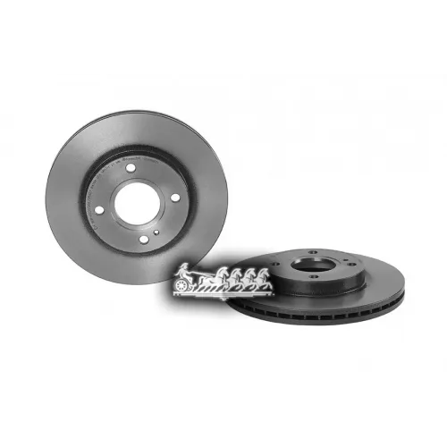 Диск Тормозной Ford Fiesta 08- Передн.258мм. Brembo 