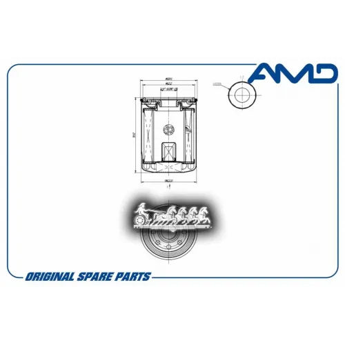 Фильтр Масляный AMD 