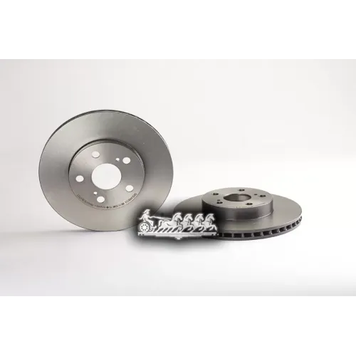 Диск Тормозной Toyota Prius 03- 1.5 Перед. D=255 Brembo 