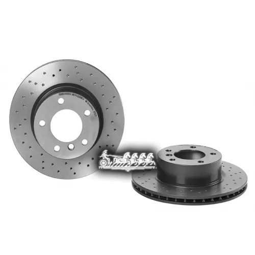 Диск Тормозной Bmw 1 (E81/E87)/3 (E90/91) 04- (С Перфорацией) 1.6/2.0 Перед.вент. D=292 Brembo 