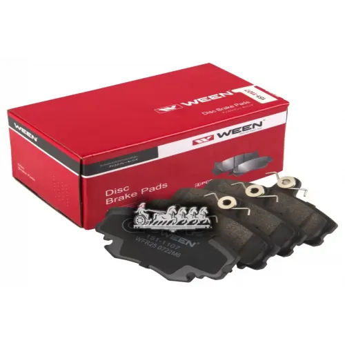 Колодки Тормозные Renault Logan 04-/Sandero 08-/Clio 91- Передние С Датчиком Ween 151-1107