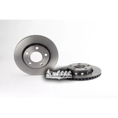 Диск Тормозной Vag A4/Passat 97-05 1.8-2.8/1.9-2.5 Diesel Вент. Задн. D=256 Brembo 