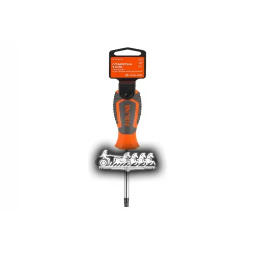 Отвертка Torx Tx30x100 С Эргономичной Рукояткой Магнитная Пласт.подвес AIRLINE 