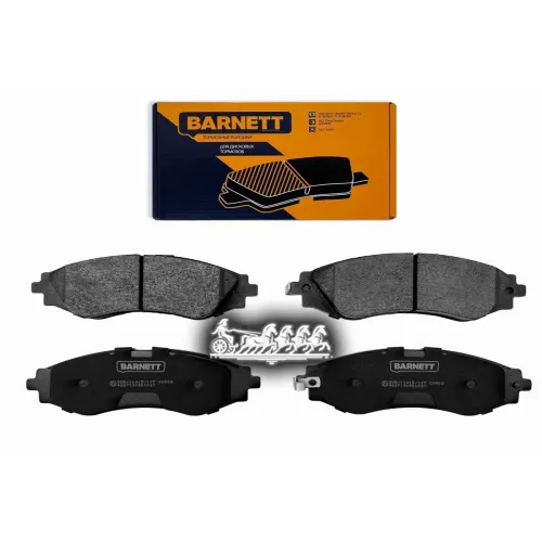 Колодки Тормозные Chevrolet Lanos/Rezzo(U100)/Spark(M300)/Nubira Перед. BARNETT 