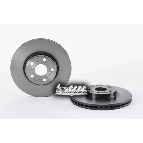 Диск Тормозной Toyota Avensis 03- Перед.вент. (Мин. 2 Шт.) Brembo 