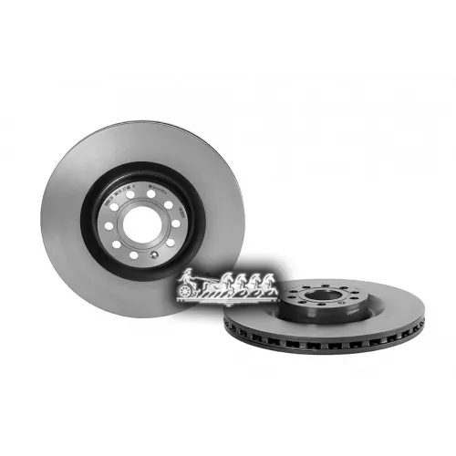Диск Тормозной Vag A3/Superb/Golf 5/Golf 6/Passat 04-09 Перед. Brembo 