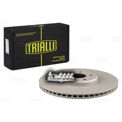 Диск Тормозной Bmw 3(G20)/5(G30) Перед.прав. Trialli 