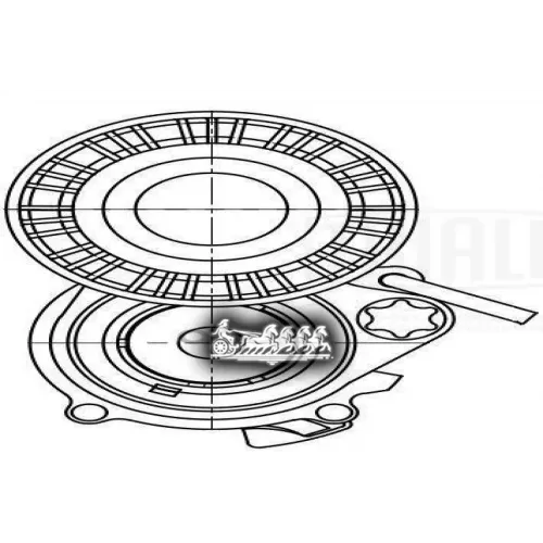 Натяжитель Ремня Приводного Bmw X5/E39/E46/E60/E65 2.0-3.0 Trialli CM 5411