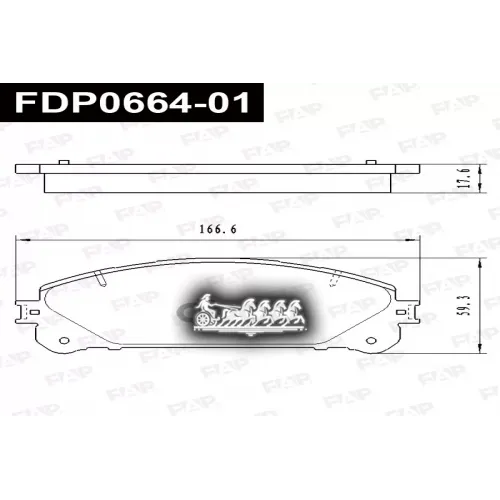 Колодки Тормозные Toyota Rx(270/450H) 08- FAP 
