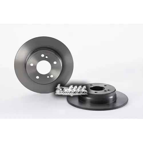 Диск Тормозной Mb W202/W203/W210 96- 1.8-3.2 Задн. D=278 Brembo 