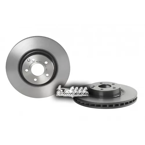 Диск Тормозной Mb W211/C219 04- 2.8-5.0 Перед.вент. D=330 (В Упак. 1 Шт.) Brembo 
