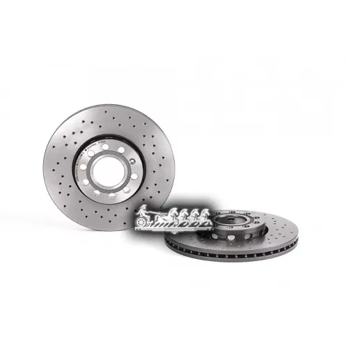 Диск Тормозной Audi A4/A6/Passat -05 Передн.288мм. (С Перфорацией) Brembo 