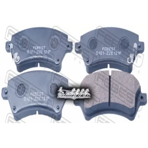 Колодки Тормозные Передние Febest 0101-ZZE121F