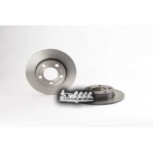 Диск Тормозной Vag A3/Golf 5/Polo 03- Задн. R15 Brembo 