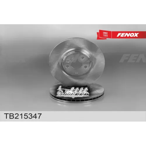 Диск Тормозной Geely Tugella Fy11 19- Передний D 322Мм. FENOX 