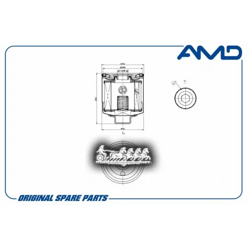 Фильтр Масляный AMD 