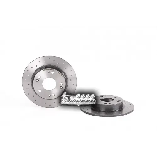 Диск Тормозной Honda Civic 06- Задн.(С Перфорацией) D=260 Brembo 