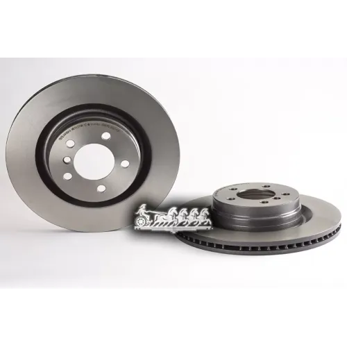 Диск Тормозной Land Rover Rr Sport 02-12 4.4/3.0-3.6 Diesel Перед. D=344 (В Упак. 1 Шт.) Brembo 