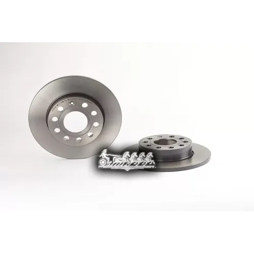 Диск Тормозной Vag A3/Octavia/Golf 5 03- Задн.вент. D=256 Brembo 