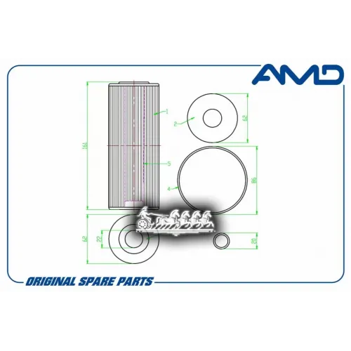 Фильтр Масляный AMD 