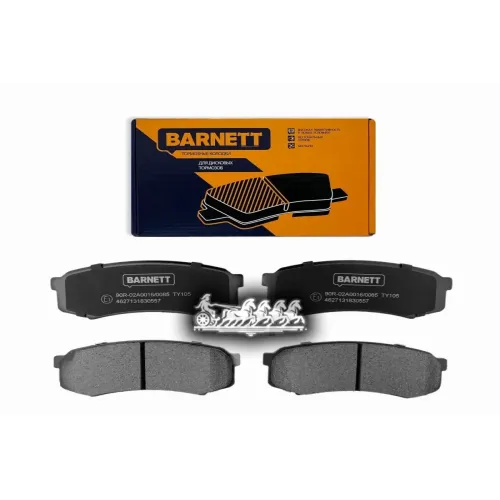 Колодки Тормозные Toyota/Mitsubishi Lc Prado/Lc 100/Pajero(Iv) Задн. BARNETT 