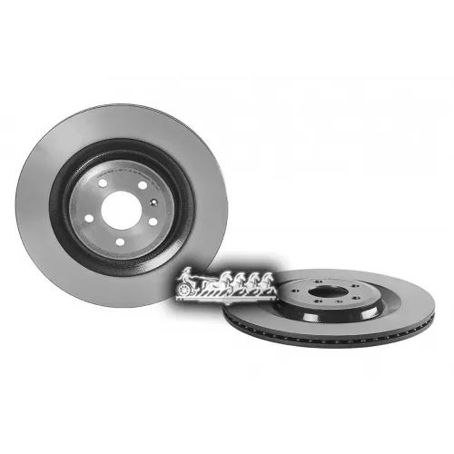 Диск Тормозной Audi A6/A7/A8 09- Задн. 356Мм. Brembo 