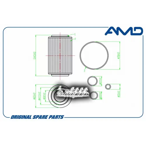 Фильтр Масляный AMD 