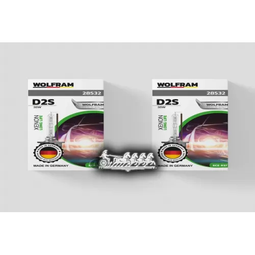 Лампа Ксеноновая D2s 4300K Wolfram Xenon Long Life 1 Шт.  WOLFRAM 