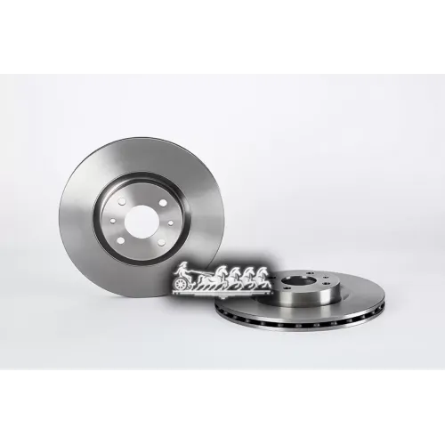 Диск Тормозной Fiat Doblo/Stilo 01- Перед.вент. D=284 Brembo 
