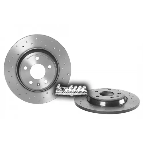 Диск Тормозной Audi A4/A5/A6/A7/Q5 07- (С Перфорацией) Зад. D=300 (Мин. 2 Шт.) Brembo 