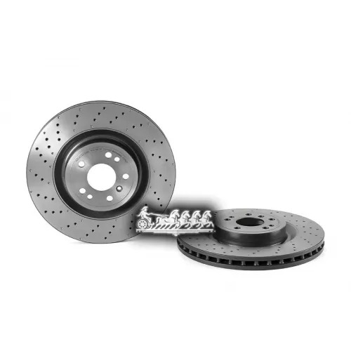 Диск Тормозной Mb W166 11- Перед.вент. D=350 Brembo 