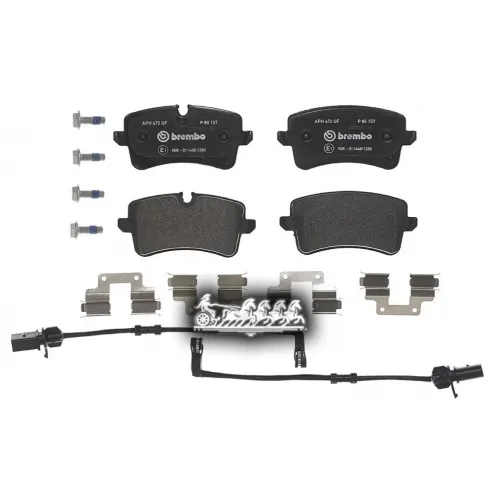 Колодки Тормозные Audi A4/A8 15-/09- Задн.(Торм.сист. Lucas) Brembo 