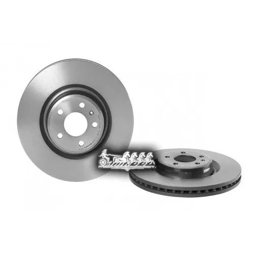 Диск Тормозной Vag A4/A5/A6/A7/Q5/Macan 08- Перед.вент. Brembo 