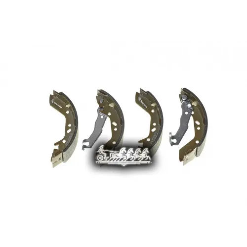 Колодки Тормозные Hyundai Accent/Getz/I20/Rio 99-05 1.3-1.6 Задн.барабан. Brembo 