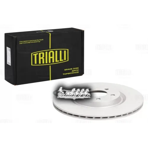 Диск Тормозной Audi A4/A6 07- Перед. Trialli 