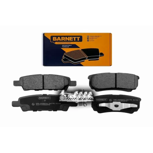 Колодки Тормозные Mitsubishi Outlander Ii/Lancer(Vii/Viii) Задн. BARNETT 