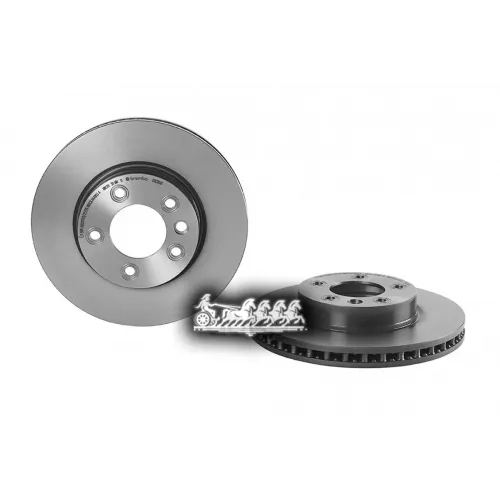 Диск Тормозной Vw/Porsche Touareg/Cayenne 02- R 17 Перед.лев./Прав. Brembo 