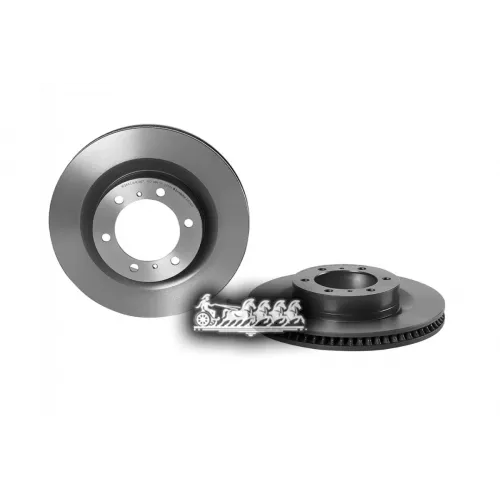 Диск Тормозной Toyota Land Cruiser 09- Перед.вент. (Мин. 2 Шт.) Brembo 