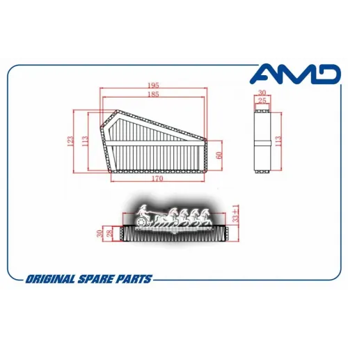 Фильтр Салонный AMD 