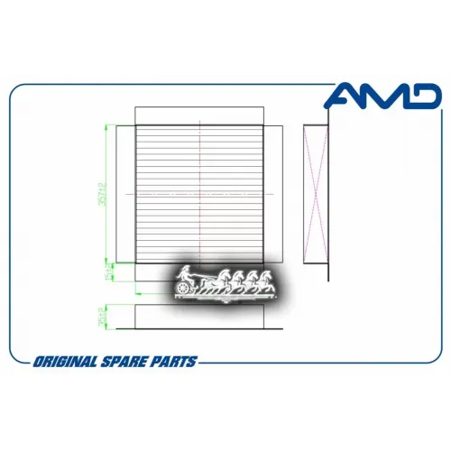 Фильтр Салонный AMD 